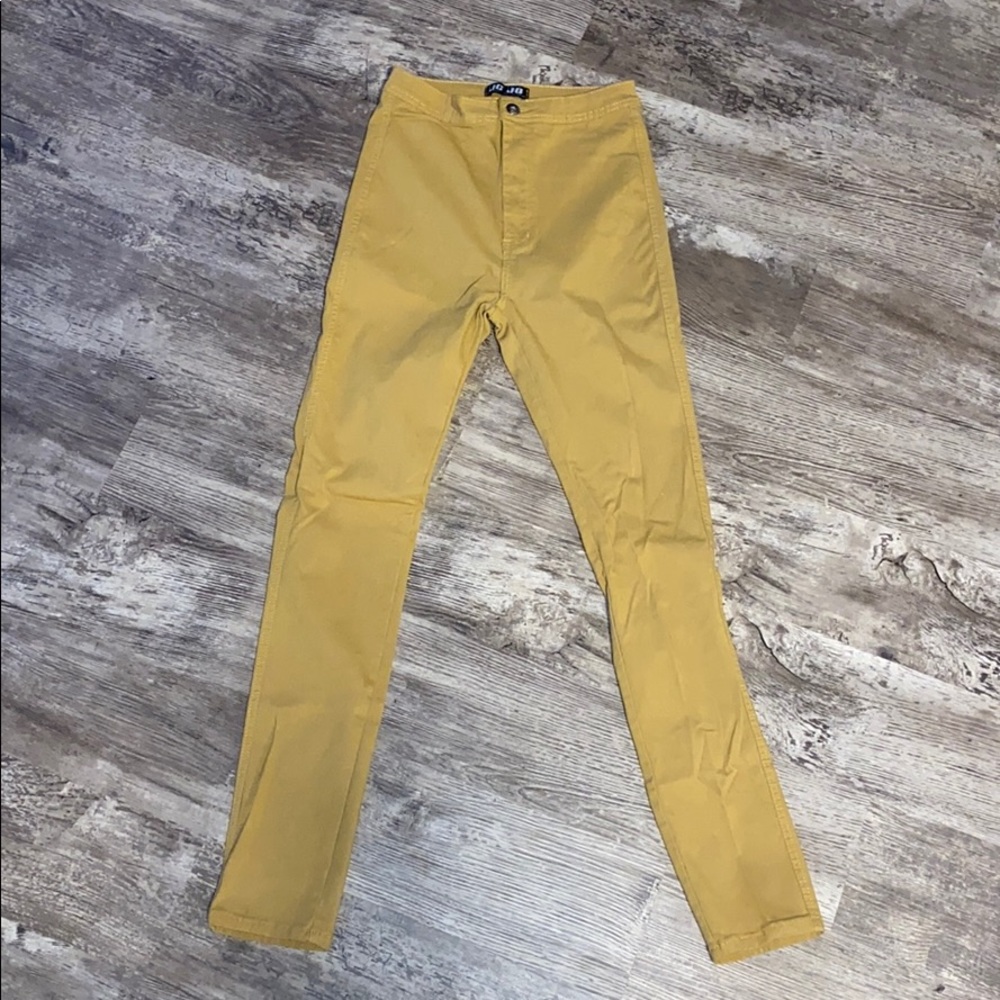 High waisted stretch skinny jean